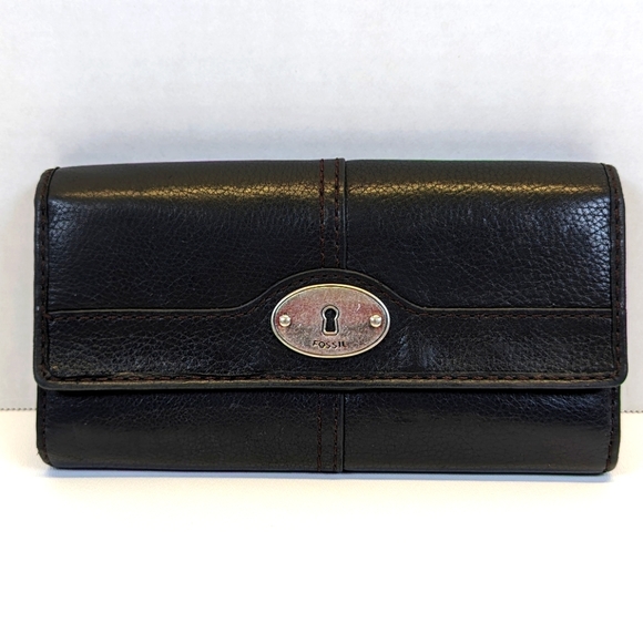 Fossil Handbags - Fossil Leather Trifold Wallet